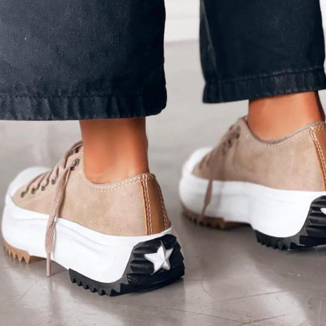 Dames sneakers met plateauzool – Stijlvol en veelzijdig