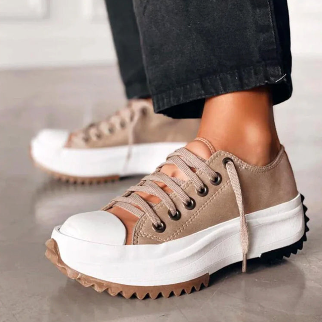 Dames sneakers met plateauzool – Stijlvol en veelzijdig