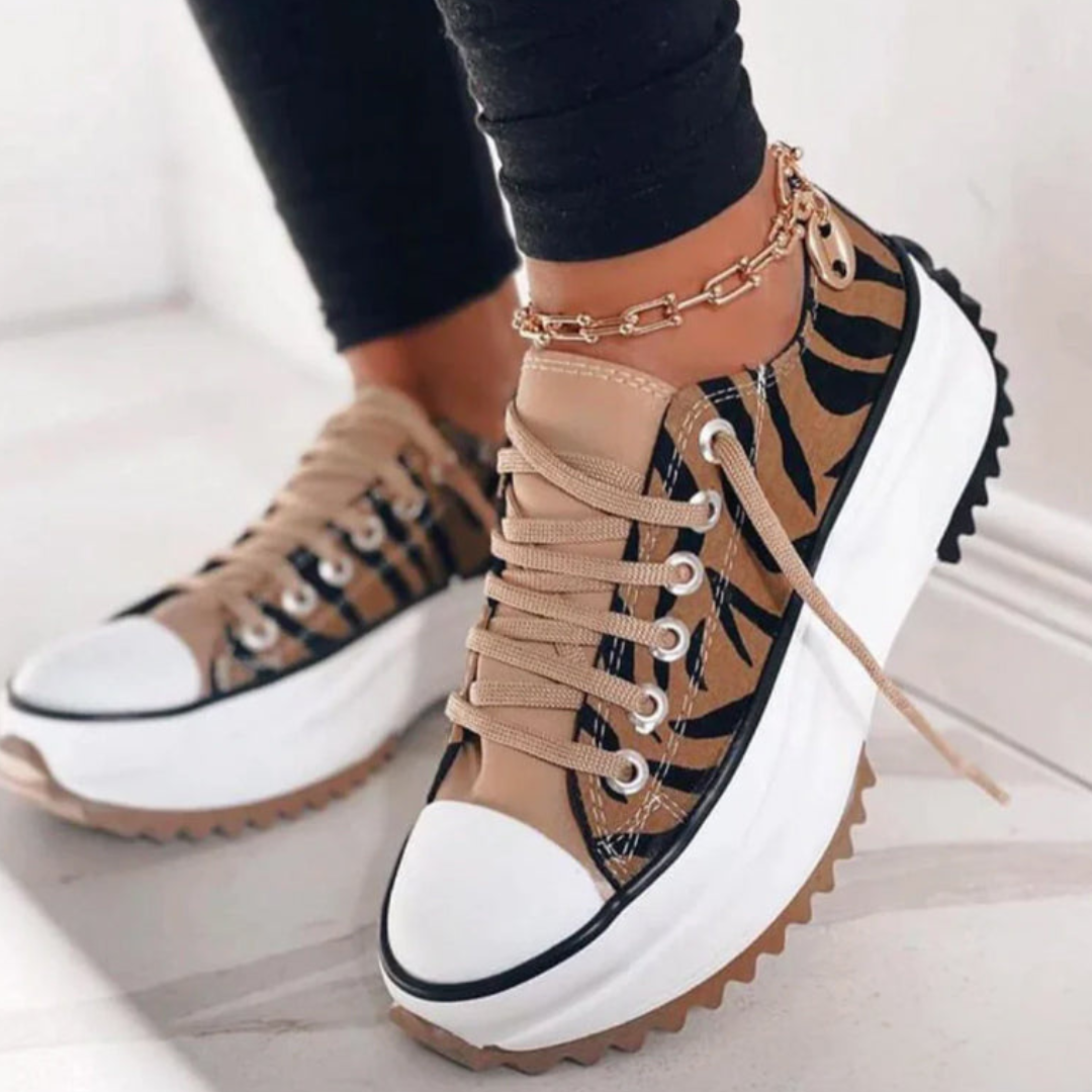 Dames sneakers met plateauzool – Stijlvol en veelzijdig