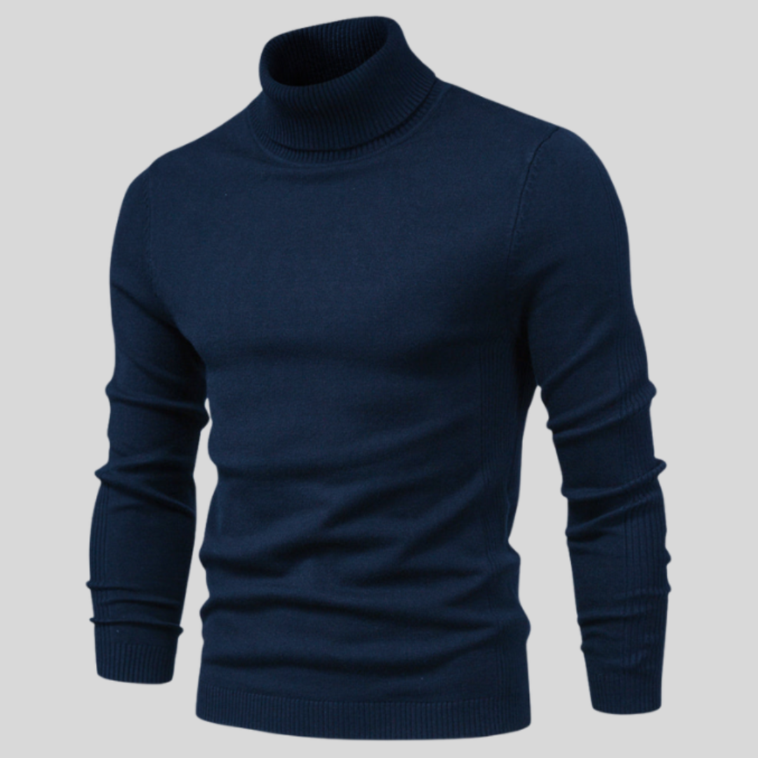 Heren Coltrui | Stijlvolle Turtleneck Sweater met Klassiek Design