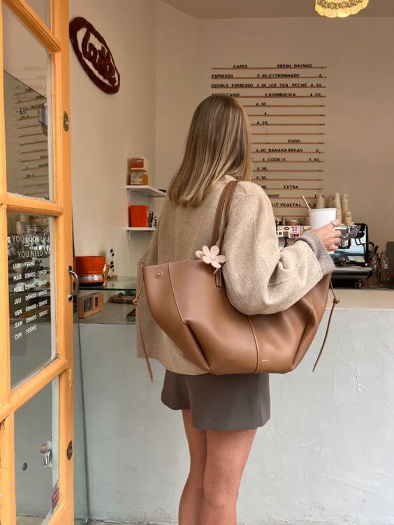 Vintage Tote Bag – Ruime damestas