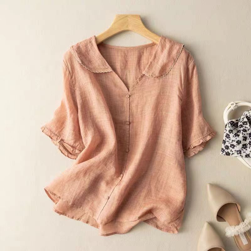 Luchtige Damesblouse met Tijdloze Elegantie