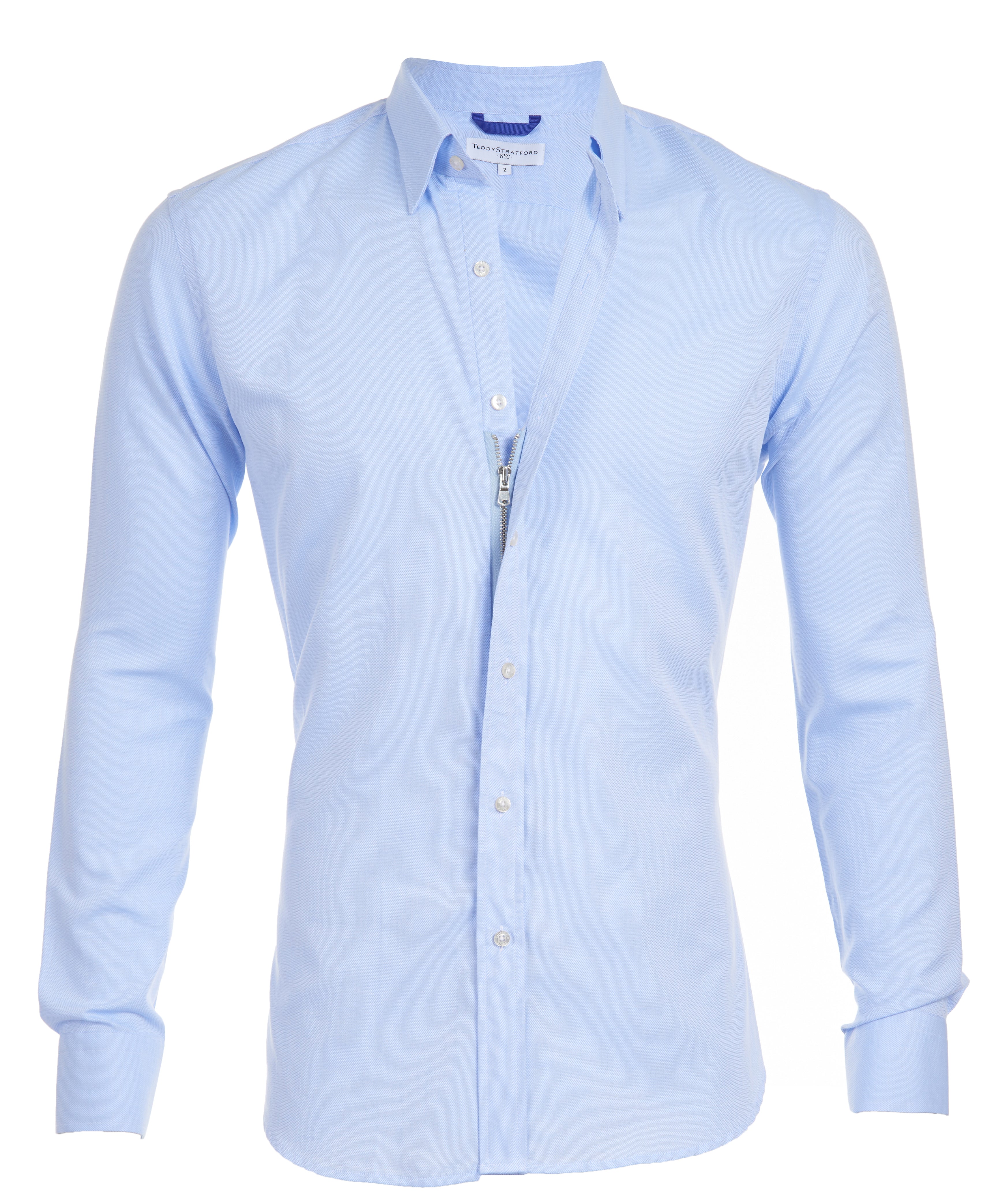 MASON | Heren Zip Fit Overhemd – Stijlvol & Slim Fit