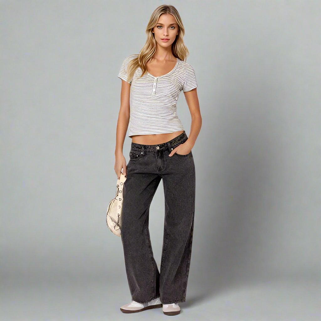 Mila Low-Rise Jeans | Trendy & Comfortabel
