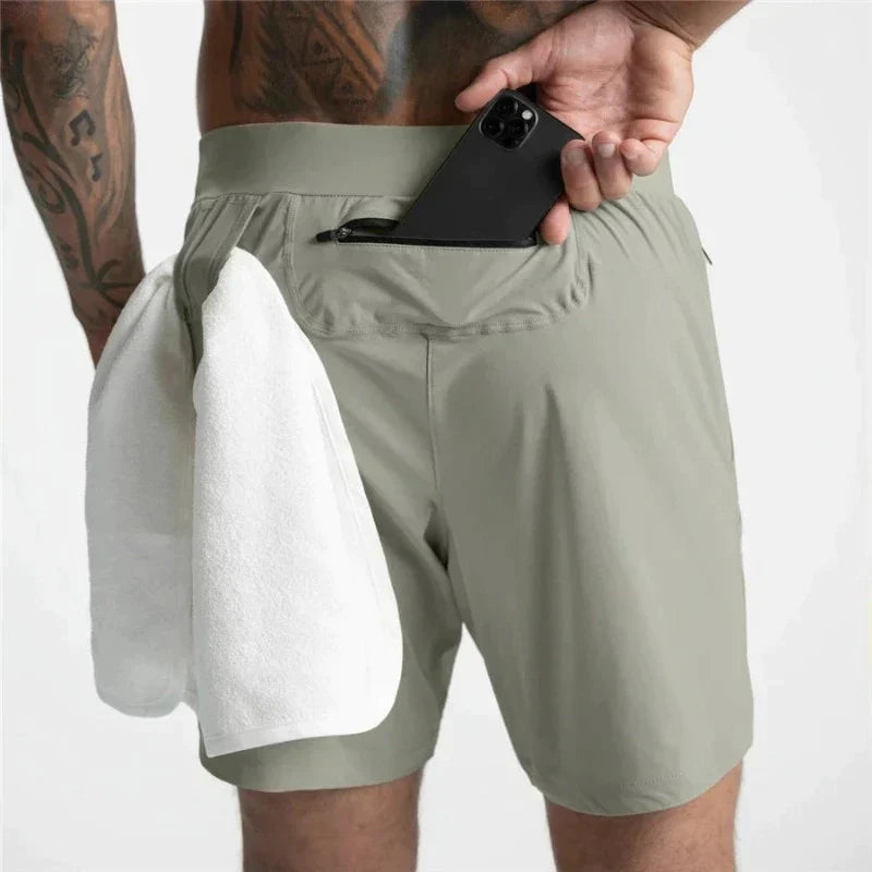 Ronan | Sneldrogende Sportshort – Lichtgewicht & Functioneel