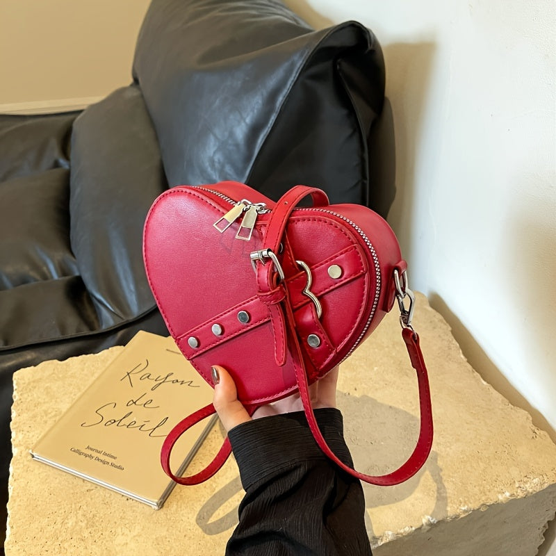 Mode Outlet | Hartvormige Schoudertas – Stijlvol & Trendy