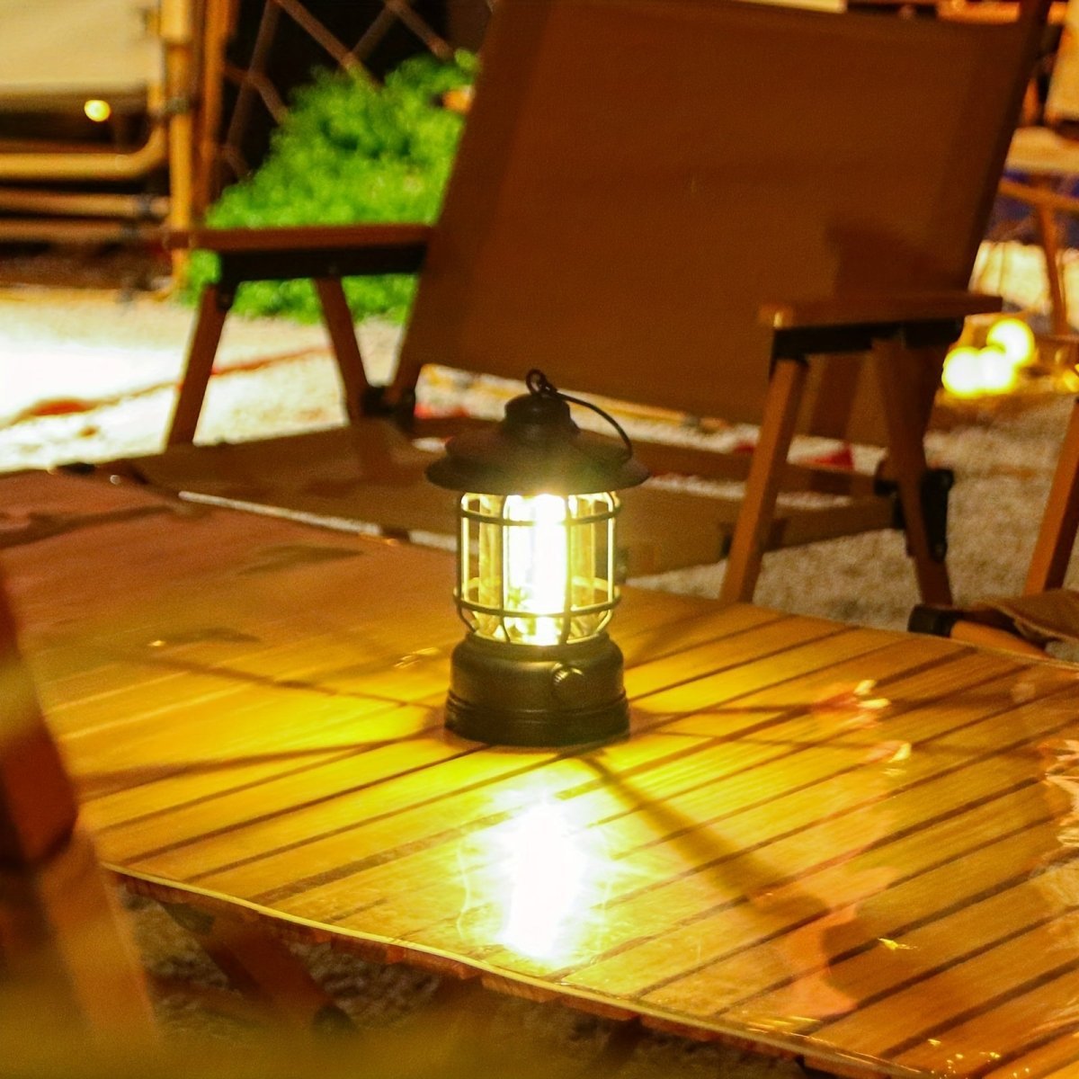 Oplaadbare LED Campinglamp – Verstelbare Helderheid voor Outdoor Verlichting