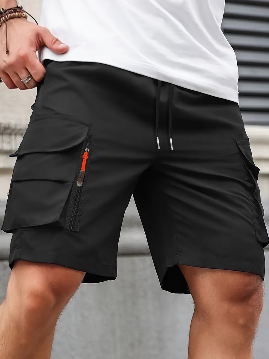 Lichtgewicht Cargo Shorts met Ritszakken voor Heren – Comfortabel voor Zomergebruik