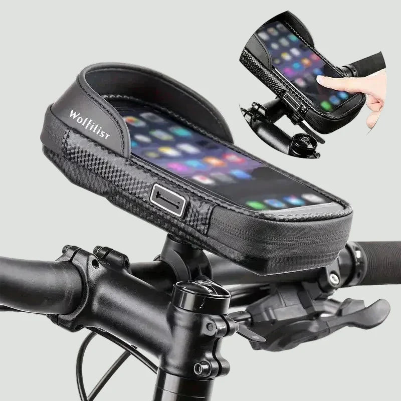 Waterbestendige Fiets Telefoonhouder – Draaibaar Touch-Compatibel Ontwerp