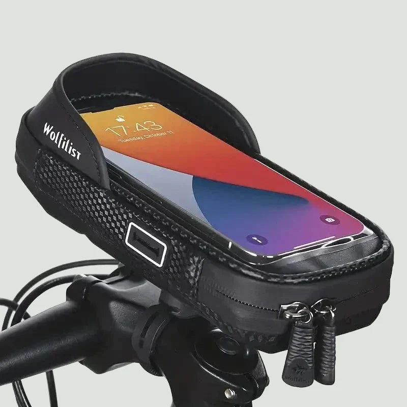 Waterbestendige Fiets Telefoonhouder – Draaibaar Touch-Compatibel Ontwerp