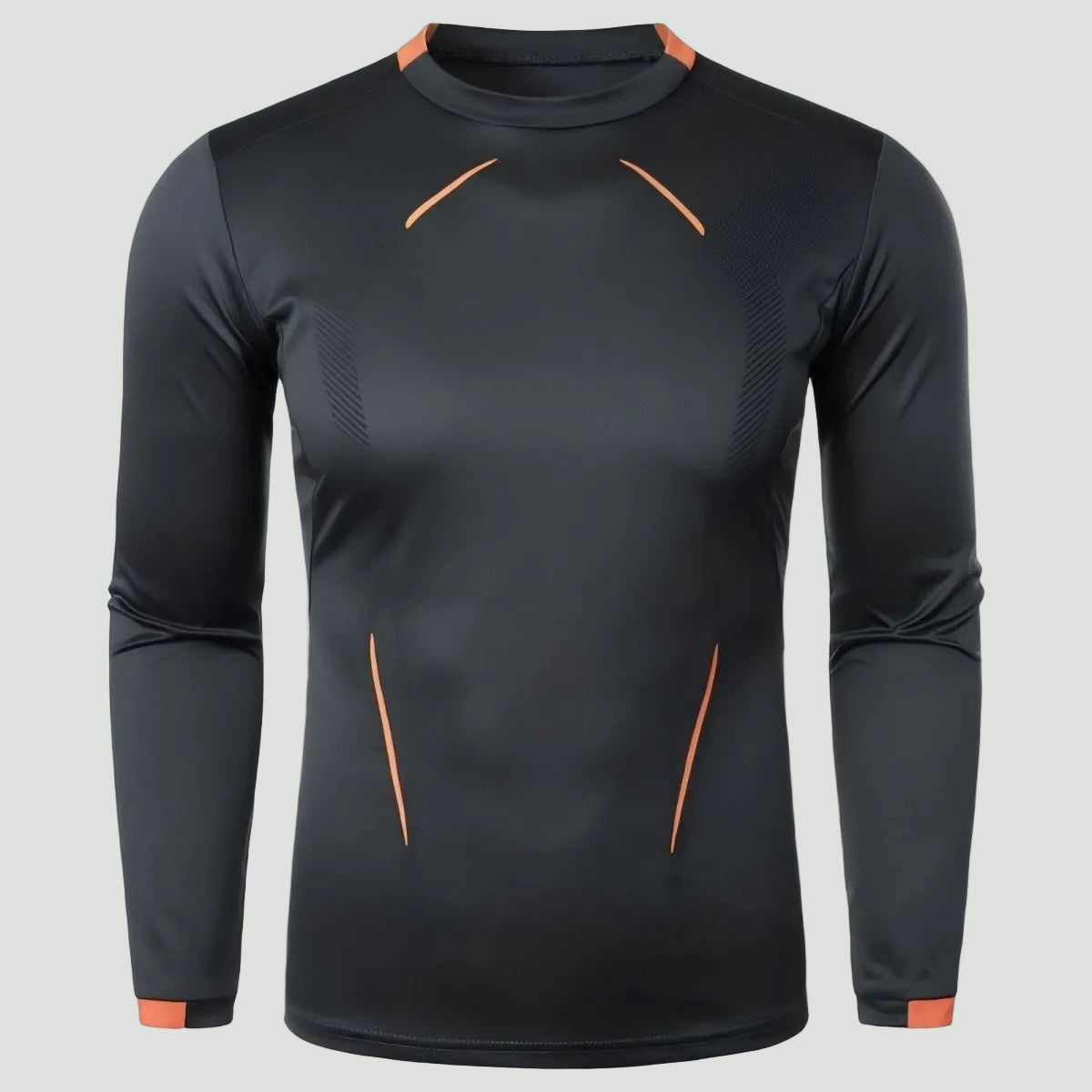 Heren Ademend Outdoor T-Shirt met Lange Mouwen – Lichtgewicht Trail Layer