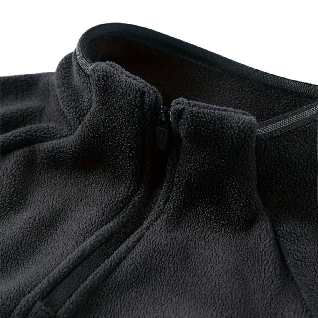 Heren Thermische Fleece Half-Zip Jas – Ademend en Comfortabel voor Koud Weer