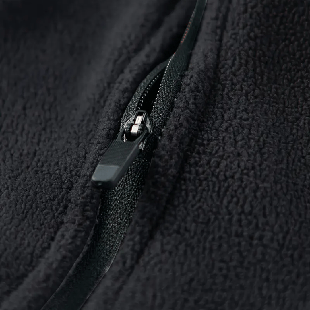 Heren Thermische Fleece Half-Zip Jas – Ademend en Comfortabel voor Koud Weer