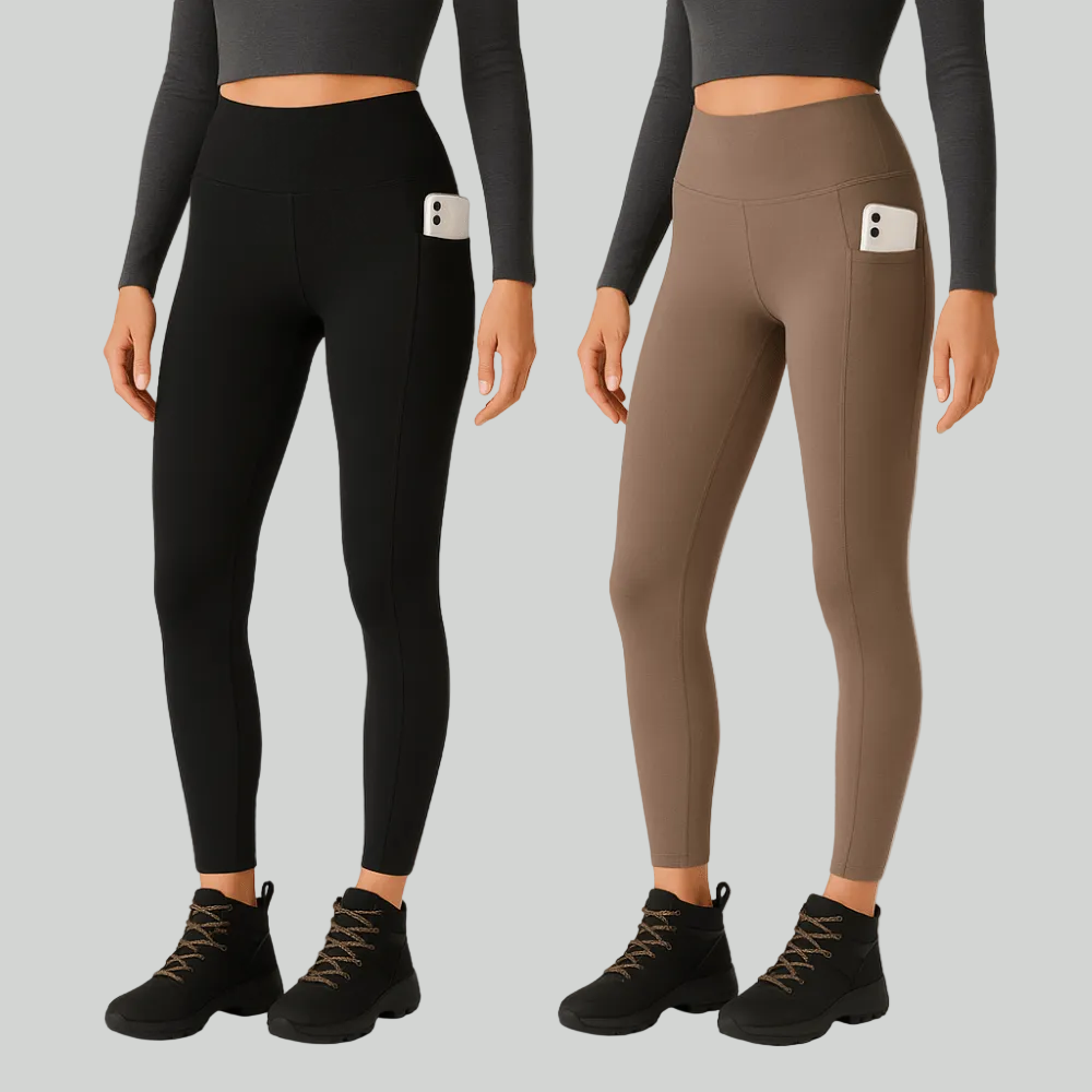 Dames Stretch Hiking Legging – Hoge Taille voor Outdoor Beweging