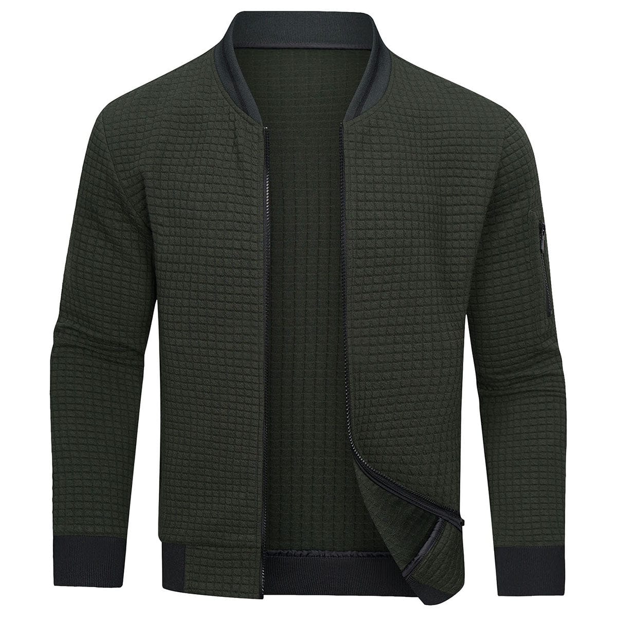 Mode Outlet | Lente Trui met Rits voor Heren – Licht & Comfortabel