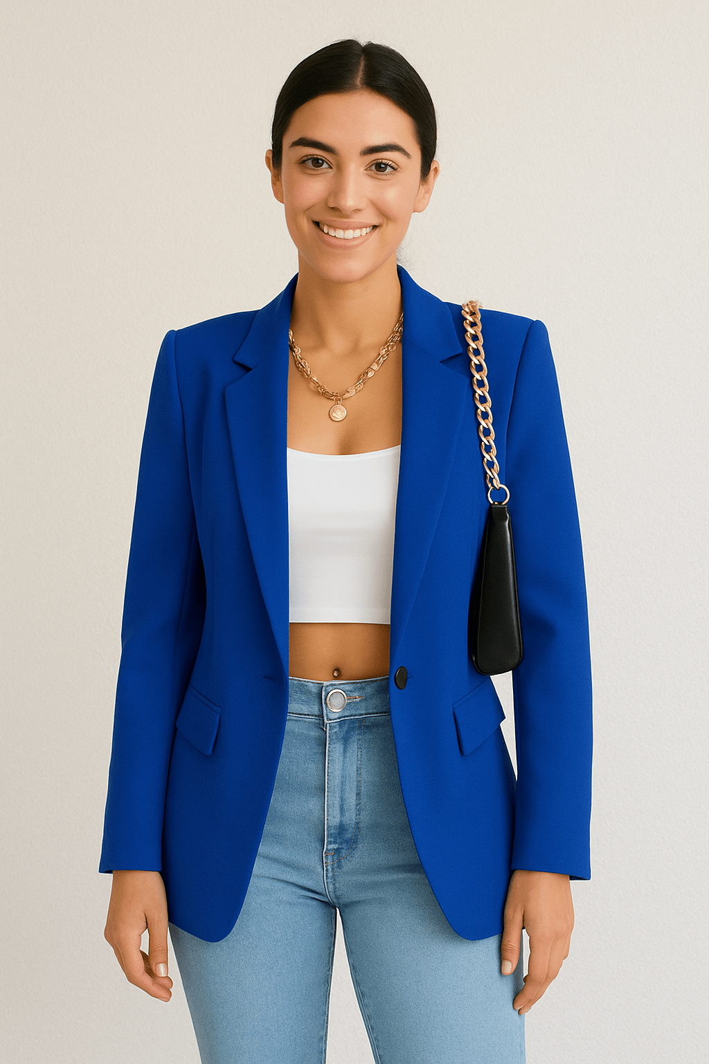 Dames blazer | Getailleerd colbert met stijlvolle pasvorm