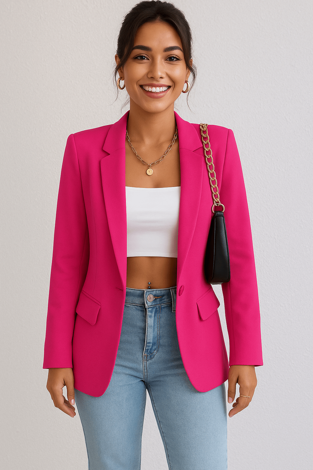 Dames blazer | Getailleerd colbert met stijlvolle pasvorm