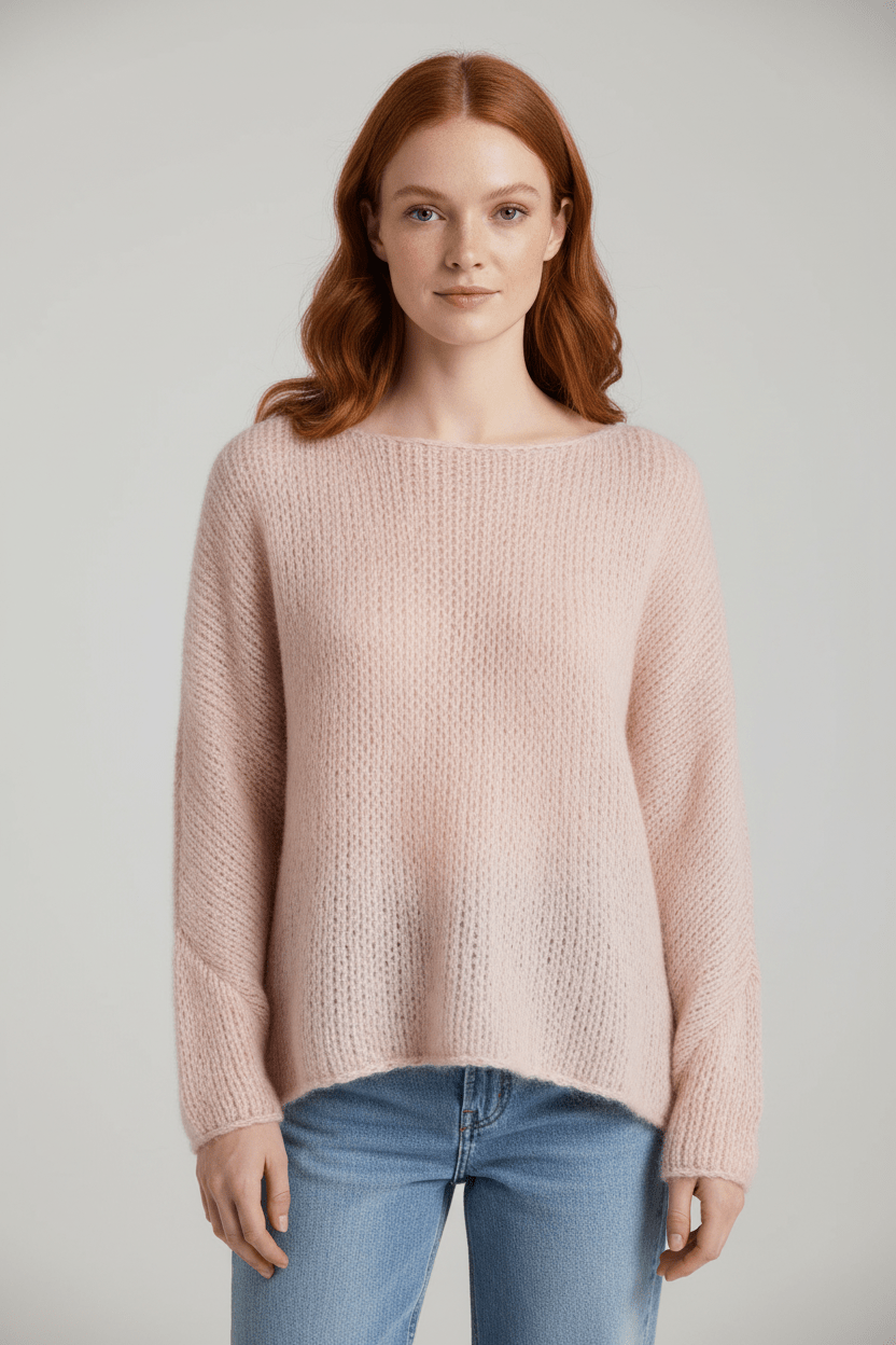Dames Oversized Trui met Off-Shoulder Halslijn | Zacht, Warm & Casual Chic