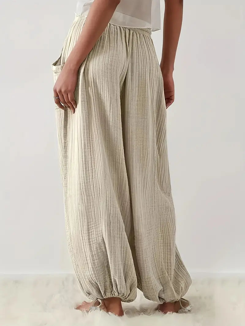 Mode Outlet | Zorynne Loose Fit Broek – Lichtgewicht & Comfortabel