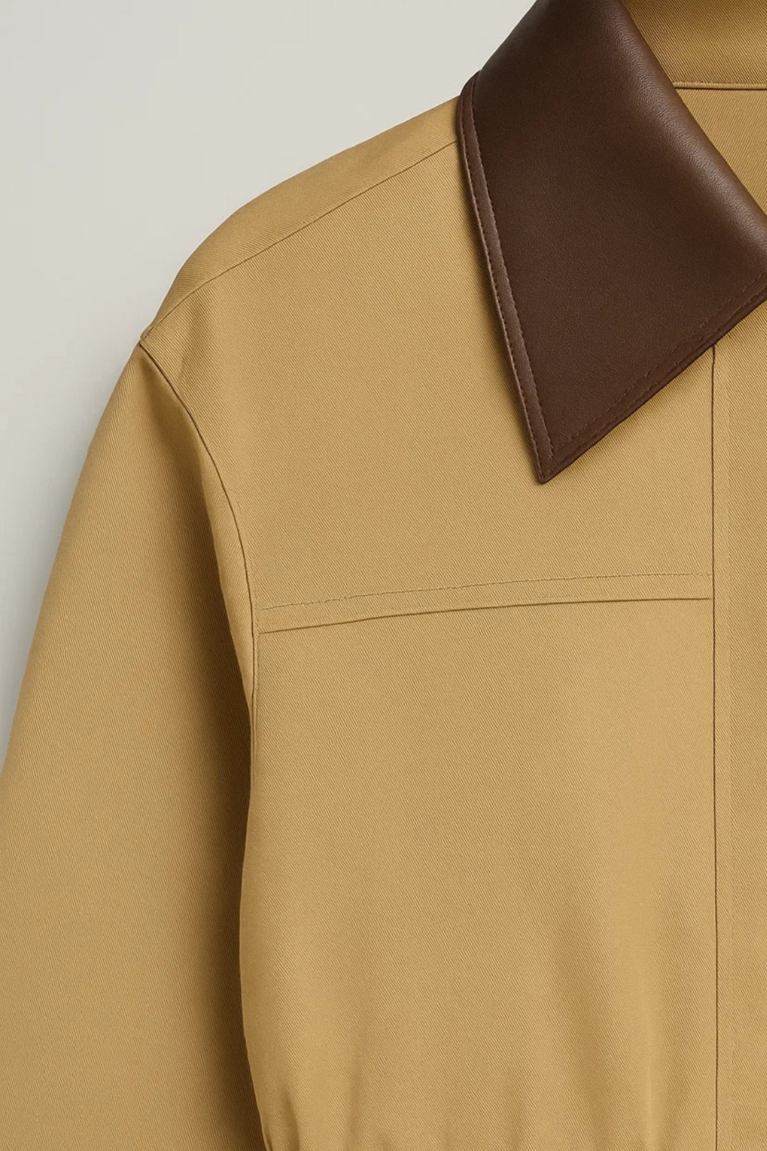 Dames Barn Jacket – Tijdloze jas met moderne kraag en zakken