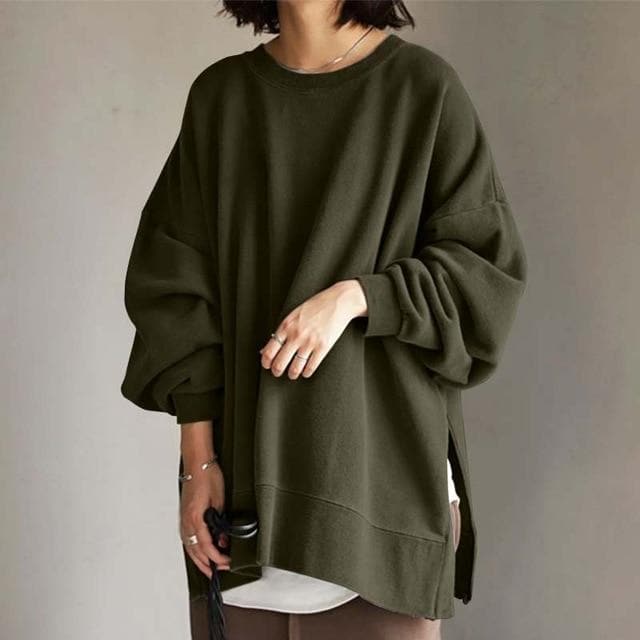 MAEVE | Oversized Trui met Ronde Hals – Stijlvol & Comfortabel
