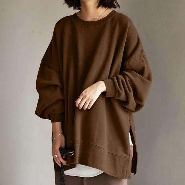 MAEVE | Oversized Trui met Ronde Hals – Stijlvol & Comfortabel