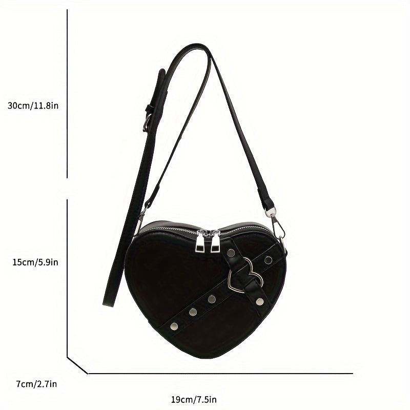 Mode Outlet | Hartvormige Schoudertas – Stijlvol & Trendy