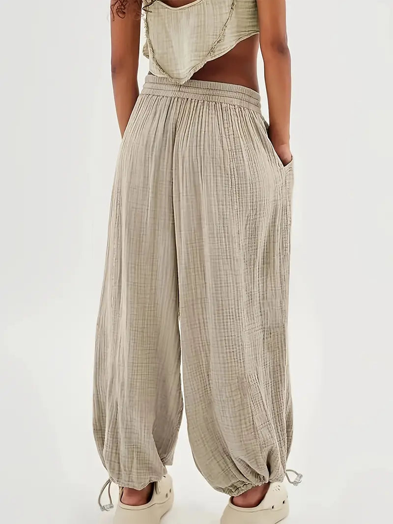 Mode Outlet | Zorynne Loose Fit Broek – Lichtgewicht & Comfortabel