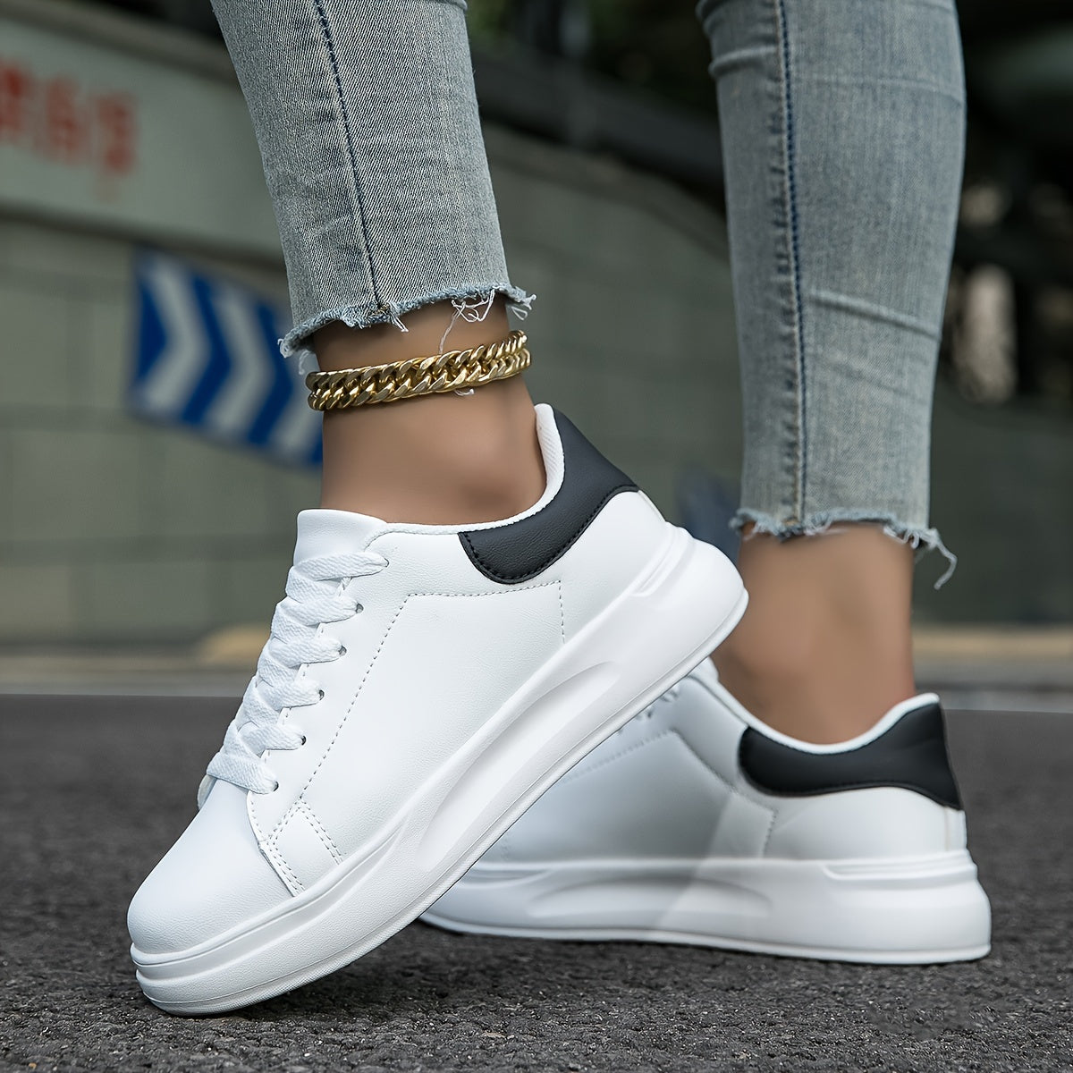 Witte Dames Sneakers – Stijlvol & Comfortabel