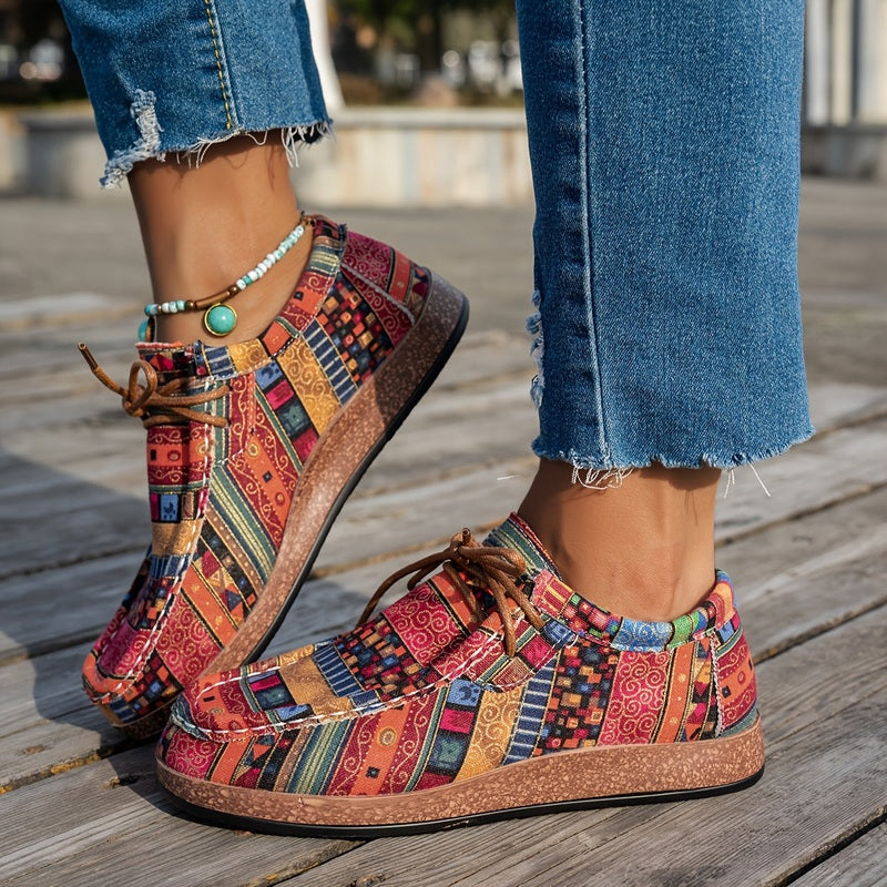 Kleurrijke damesschoenen – Unieke boho-stijl met comfortabel draaggevoel
