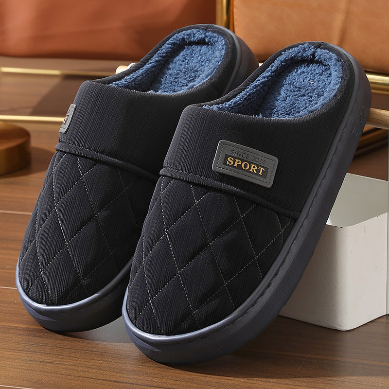 Heren Pantoffels met Zachte Voering voor Warm Comfort
