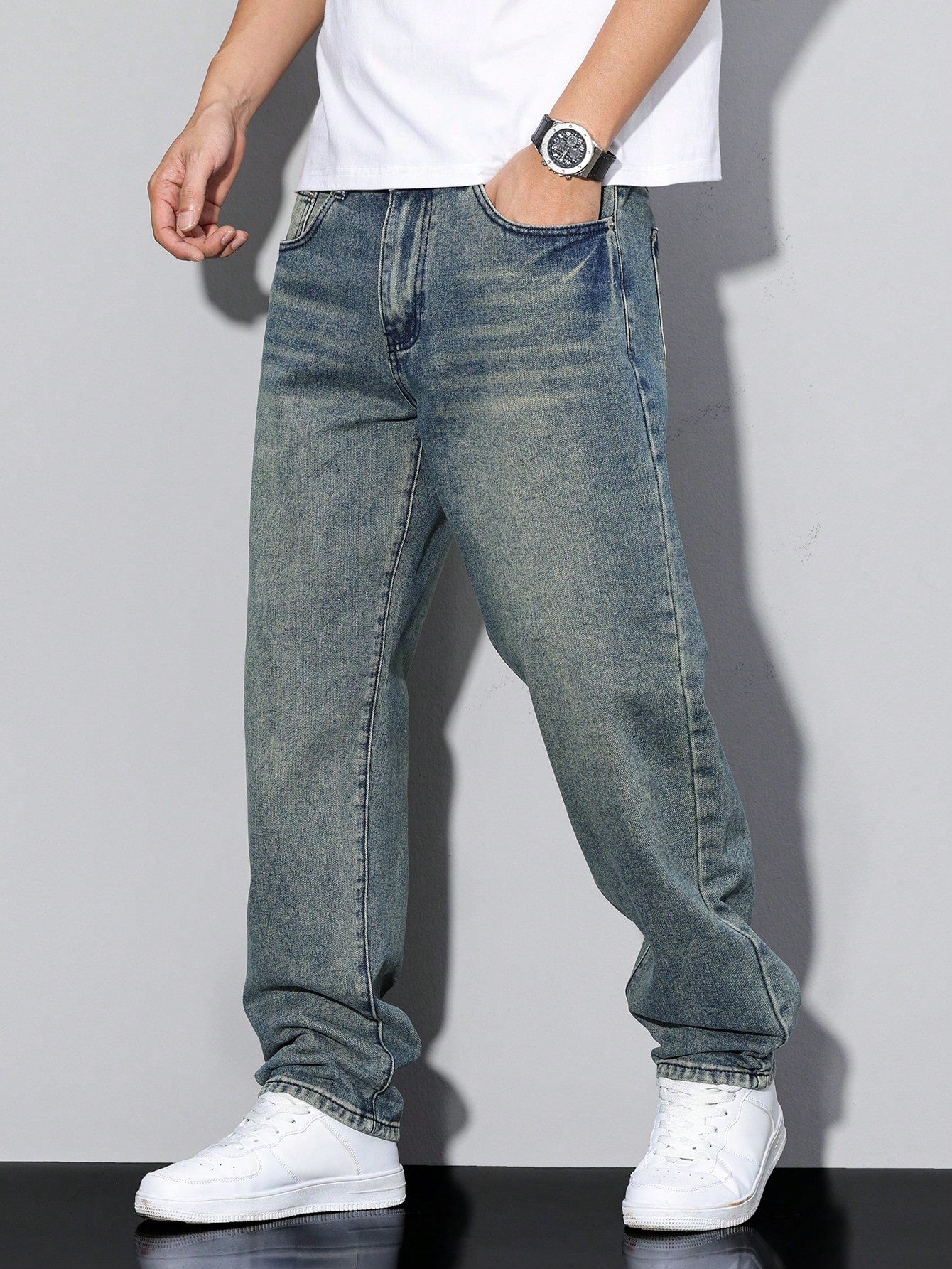 Heren jeans | Losse baggy fit met moderne en casual uitstraling