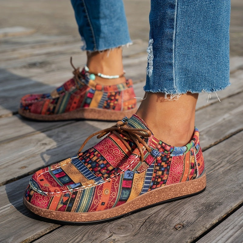 Kleurrijke damesschoenen – Unieke boho-stijl met comfortabel draaggevoel