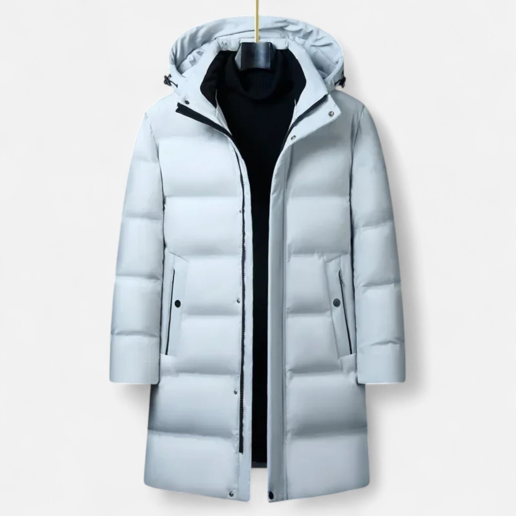 Heren Winter Parka | Lange jas met warme voering en weerbestendige bescherming