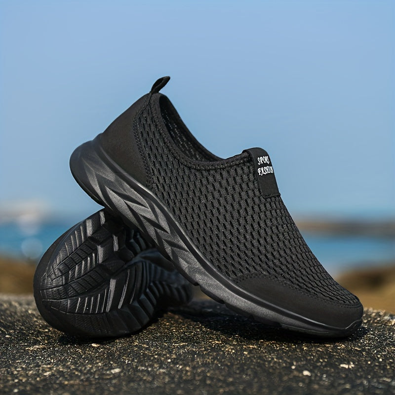 Heren Sneakers – Slip-on Model Voor Wandelen en Dagelijks Gebruik