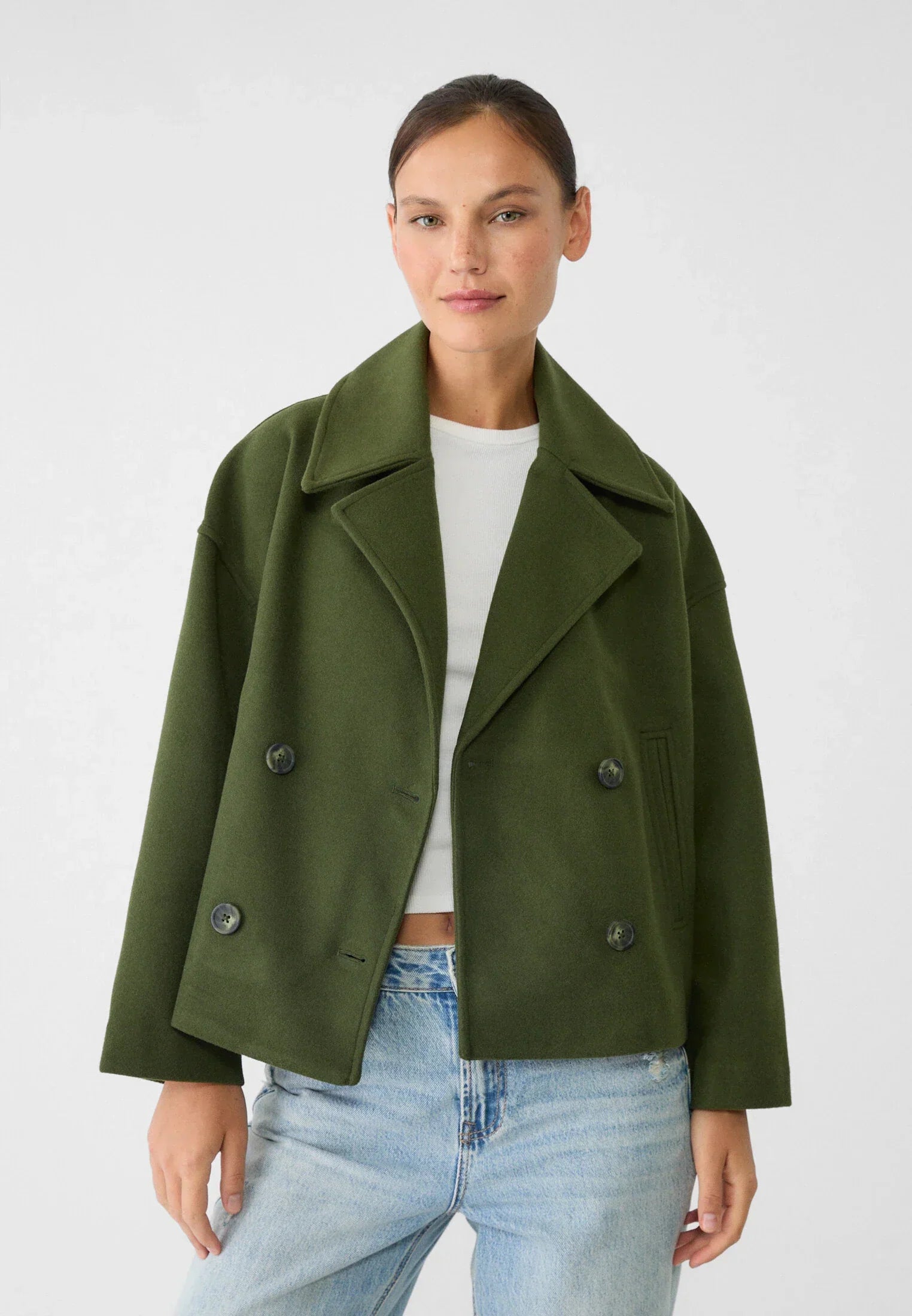 Mode Outlet | Kort Cropped Jasje – Trendy & Tijdloos