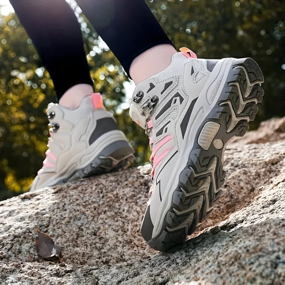 Dames Wandelschoenen met Stevige Grip en Comfortabele Pasvorm