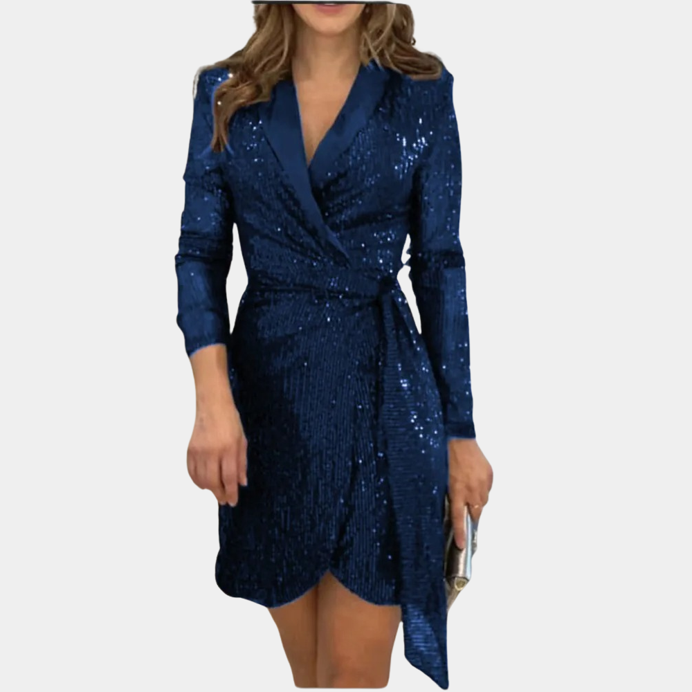 Valentina | Elegante Blazerjurk met Ceintuur – Glamoureus & Stijlvol