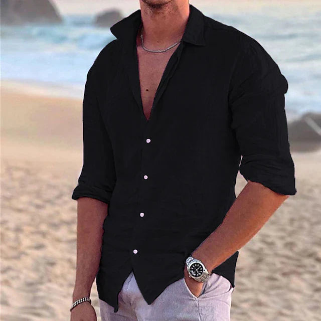 Zander | Casual Zomerhemd voor Heren – Licht, Stijlvol & Ademend