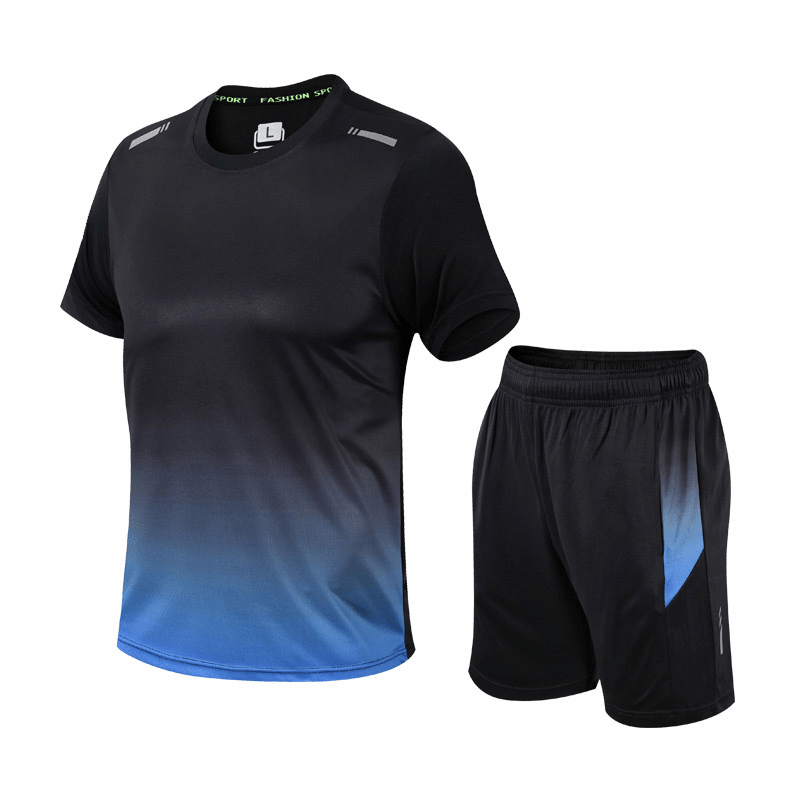 Heren Sportset – Shorts & T-Shirt Activewear - De Mode OutletSend S