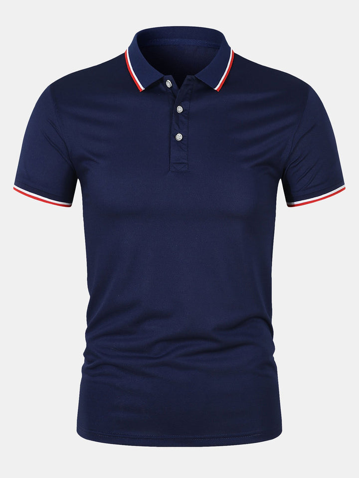 Mode Outlet | Slim Fit Poloshirt voor Heren – Verzorgd, Ademend & Tijdloos