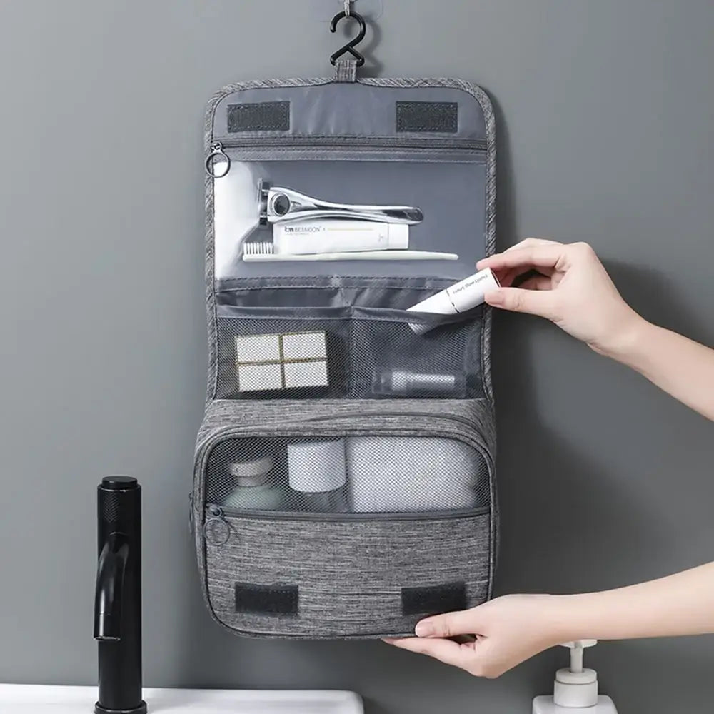 Opvouwbare Toilettas met Ophanghaak voor Reizen en Dagelijks Gebruik