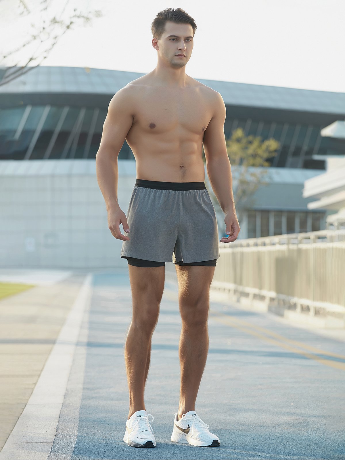 Logan | 2-in-1 Sportshort – Ultiem Comfort & Bewegingsvrijheid