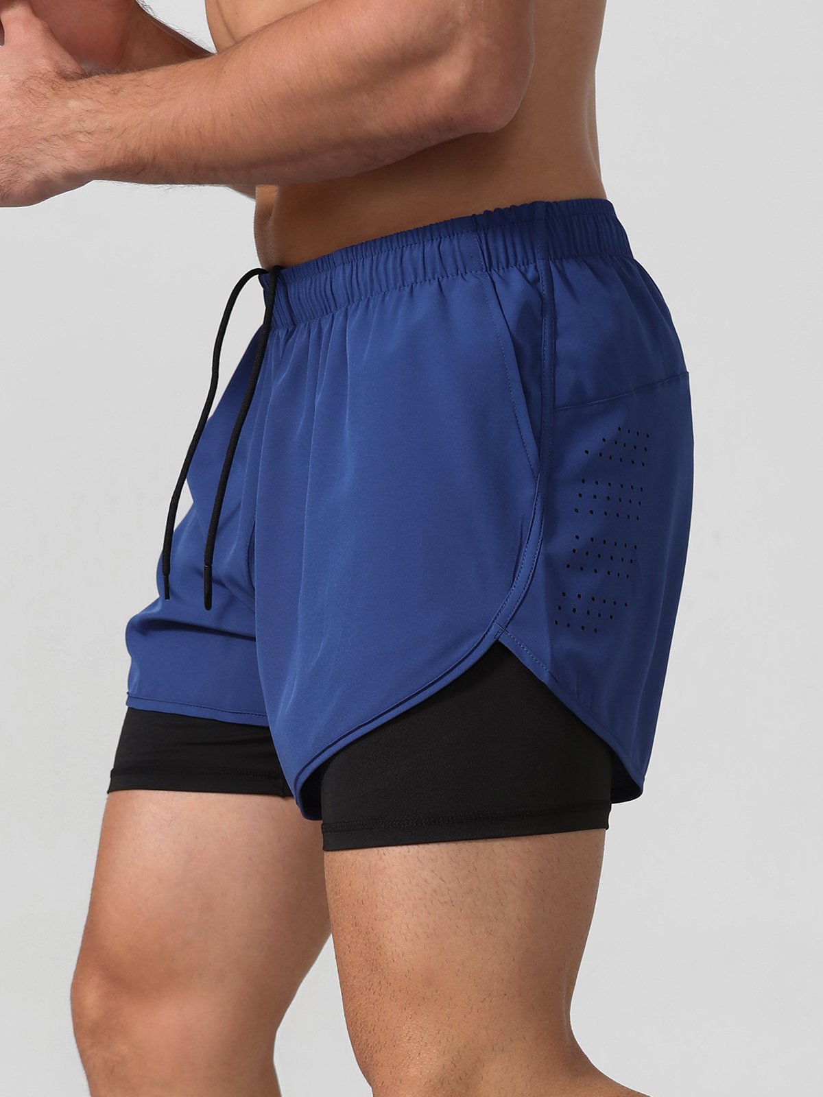 Xavier | 2-in-1 Sportshort – Bewegingsvrijheid & Functioneel Design