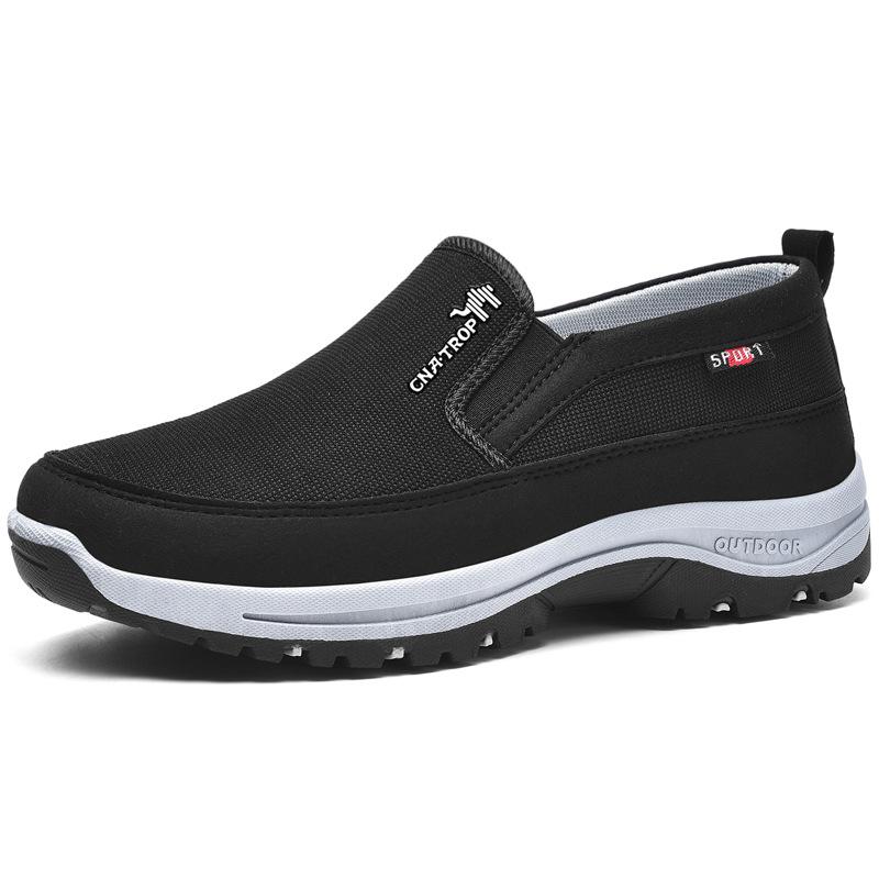 Herenschoenen met slip-on instap en voetondersteuning