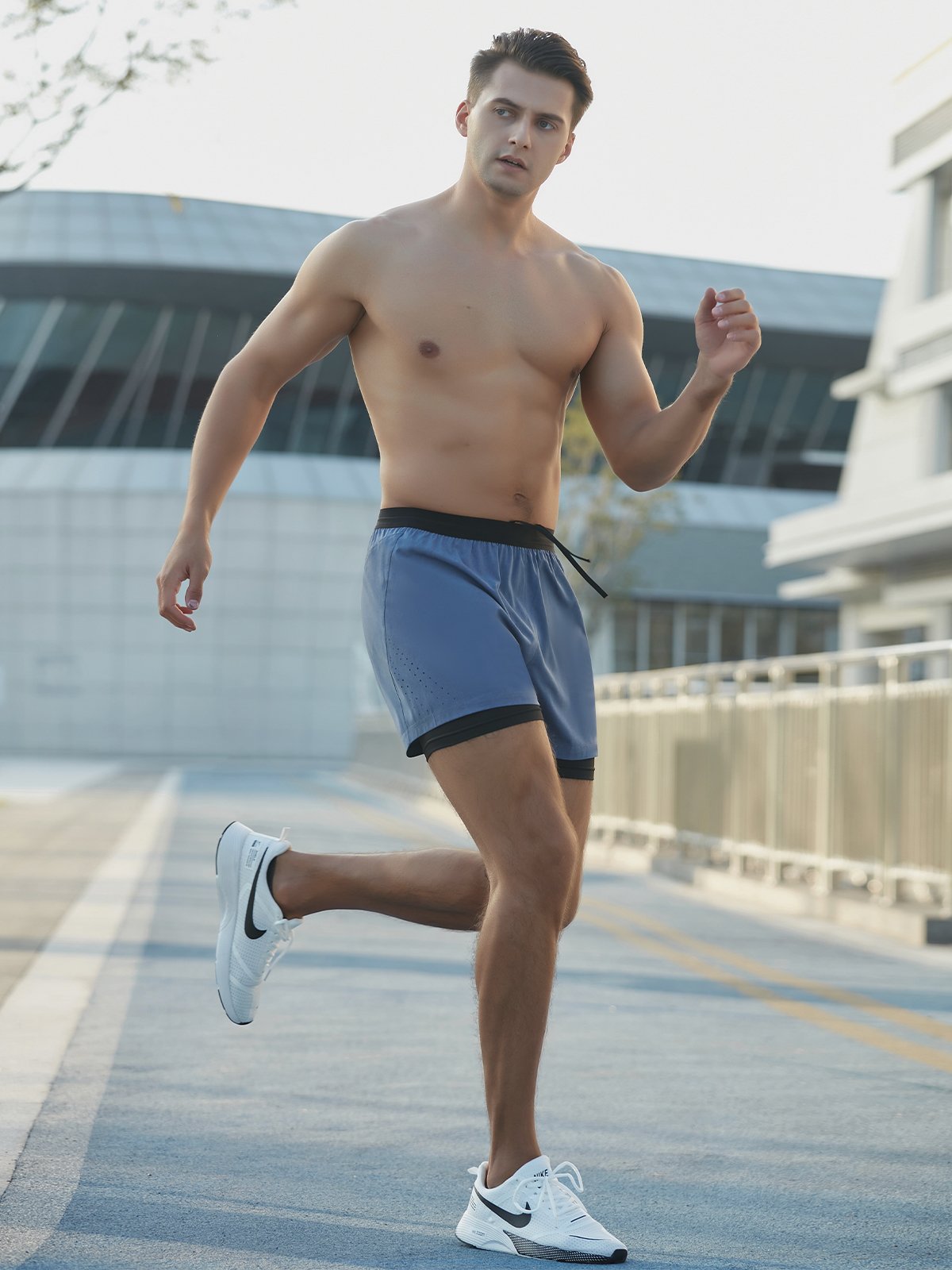 Logan | 2-in-1 Sportshort – Ultiem Comfort & Bewegingsvrijheid