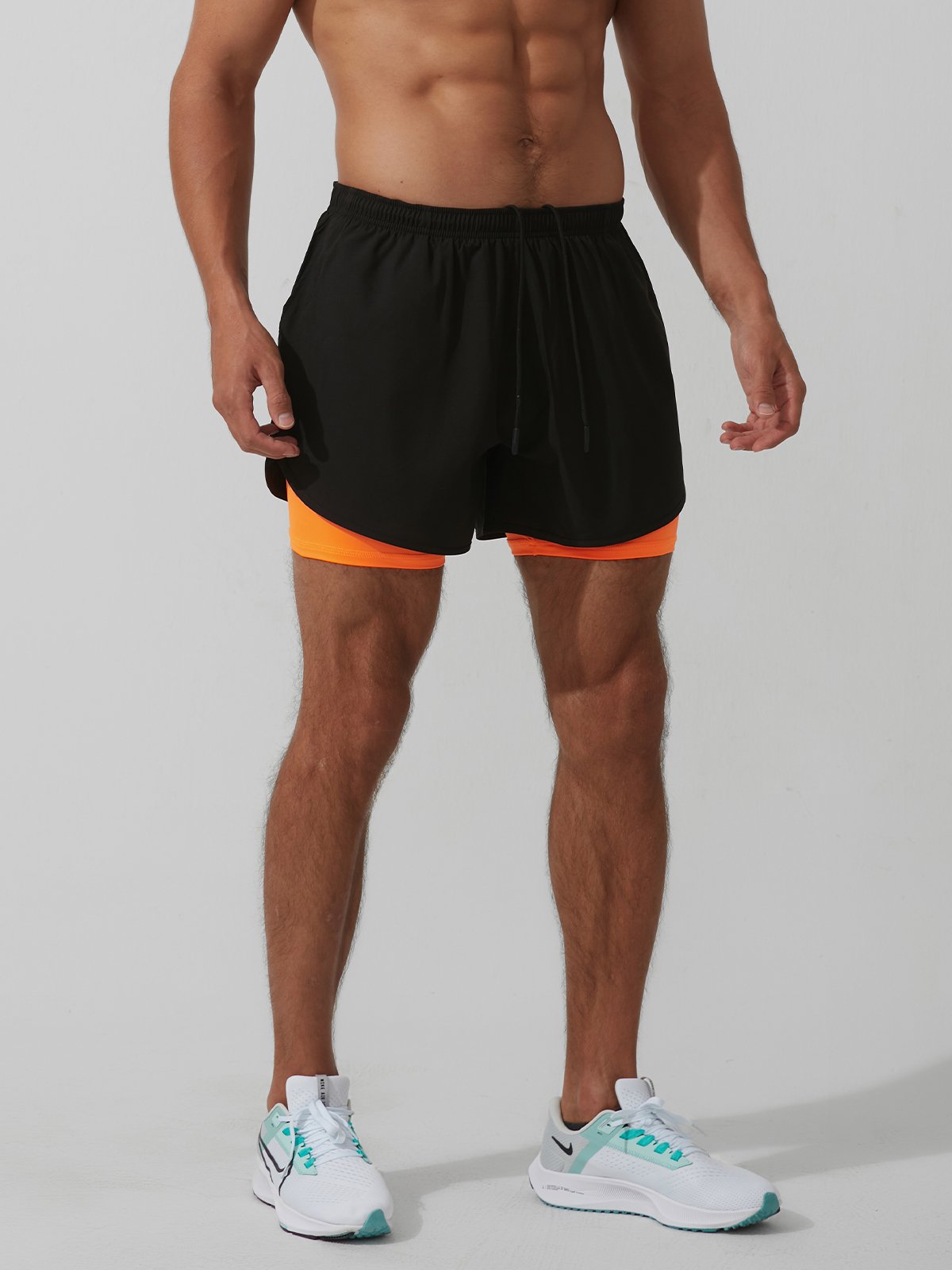 Xavier | 2-in-1 Sportshort – Bewegingsvrijheid & Functioneel Design
