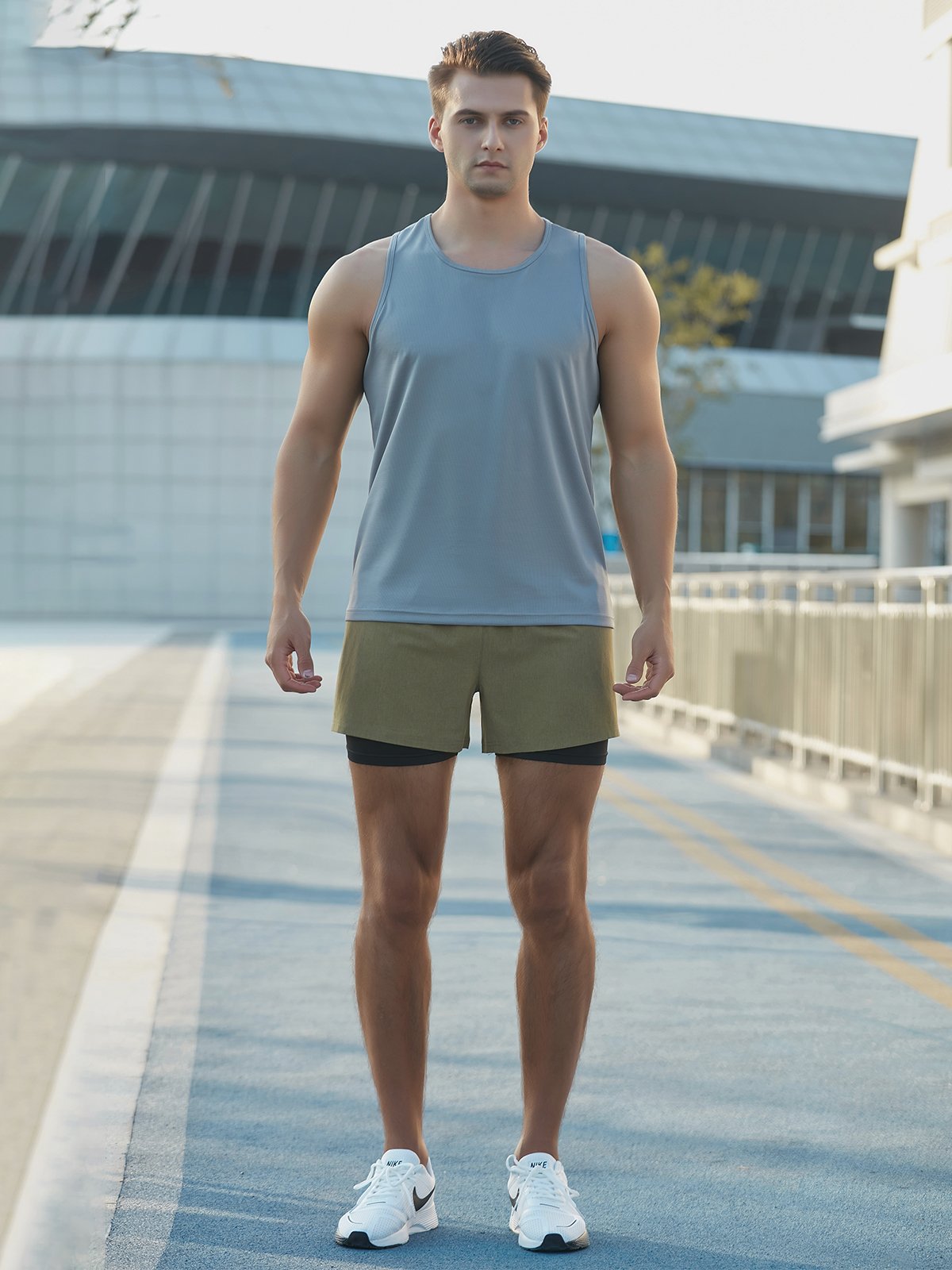 Logan | 2-in-1 Sportshort – Ultiem Comfort & Bewegingsvrijheid