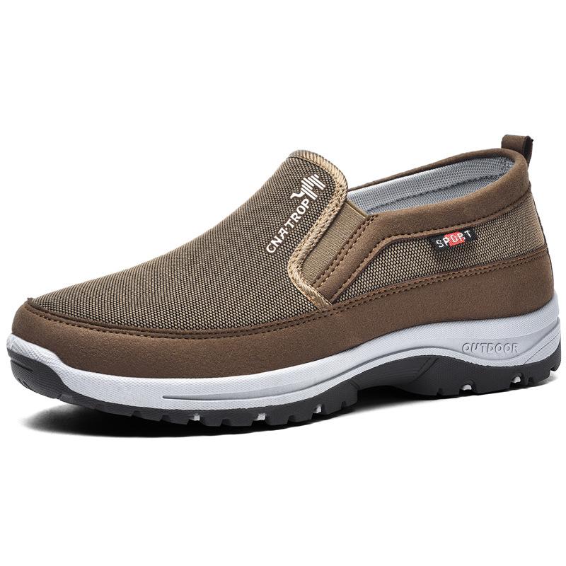 Herenschoenen met slip-on instap en voetondersteuning