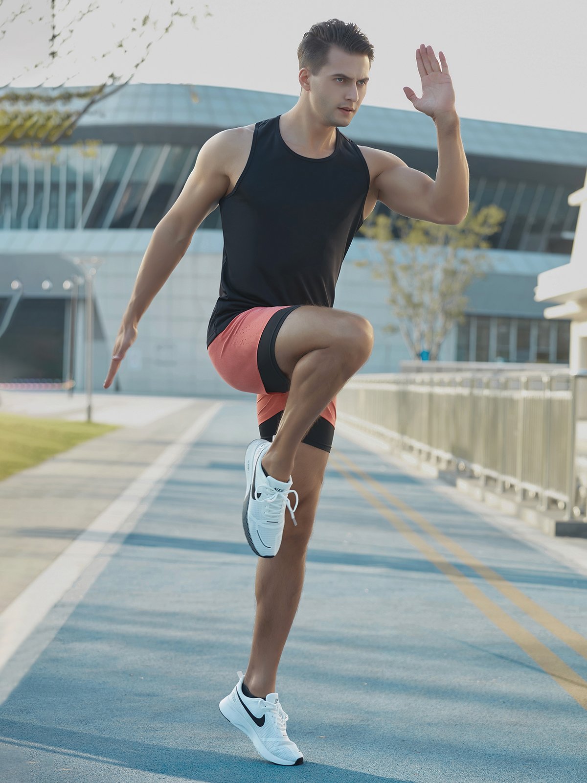 Logan | 2-in-1 Sportshort – Ultiem Comfort & Bewegingsvrijheid